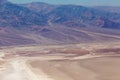 Badlands from Dante`s View Death Valley USA Royalty Free Stock Photo